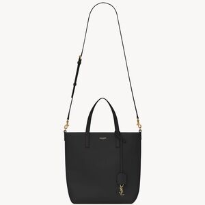 SAINT LAURENT Toy Shopping Bag in Black
